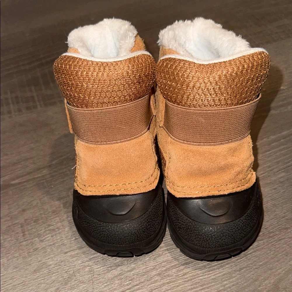 The North Face Kids Brown and Black Winter Boots